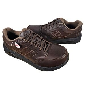 New Balance 928v3 Brown Leather WIDE WIDTH (2E) Walking Shoes - M 10.5/ W 12